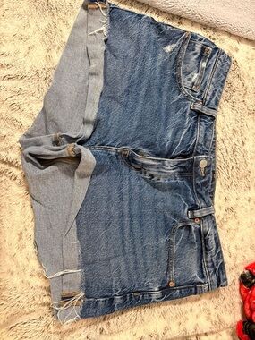 American Eagle Outfitters Light Blue Denim Shorts